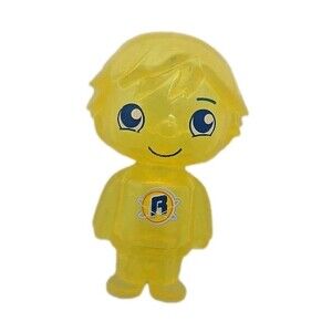 Ryans World 2.5" Yellow Transparent Action Figure Bonkers Toys Figurine Toy Ryan